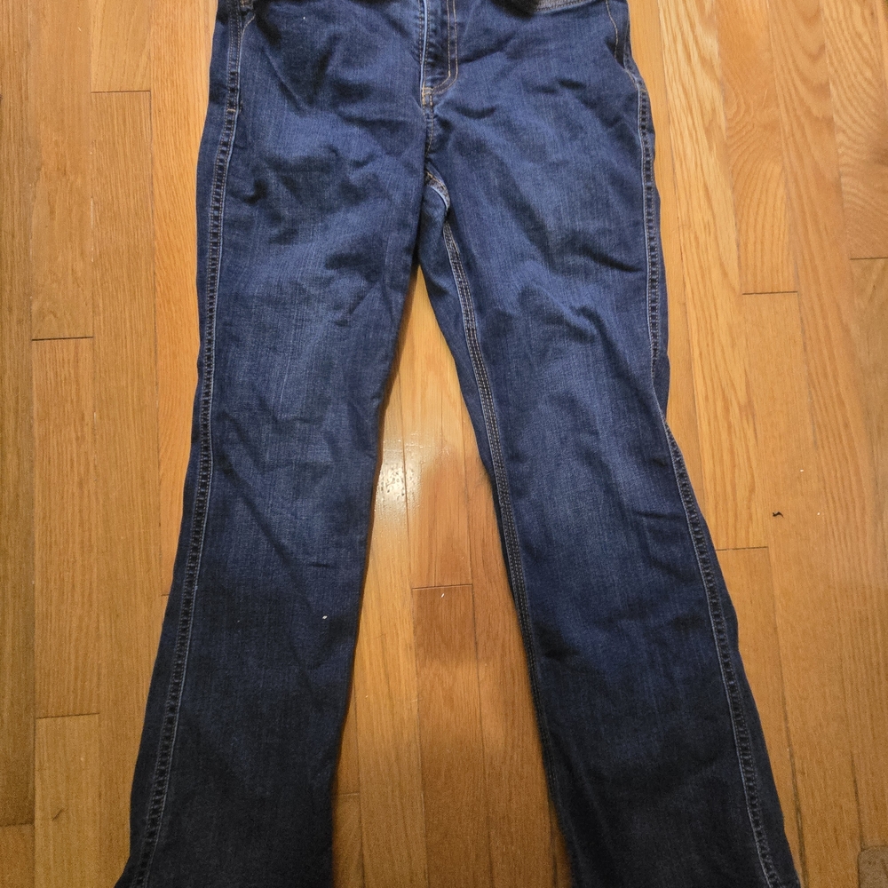 Carhartt Women's Dark Blue Boot Cut Jeans